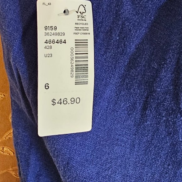 Reitmans Periwinkle Blue Skort - Picture 2 of 4